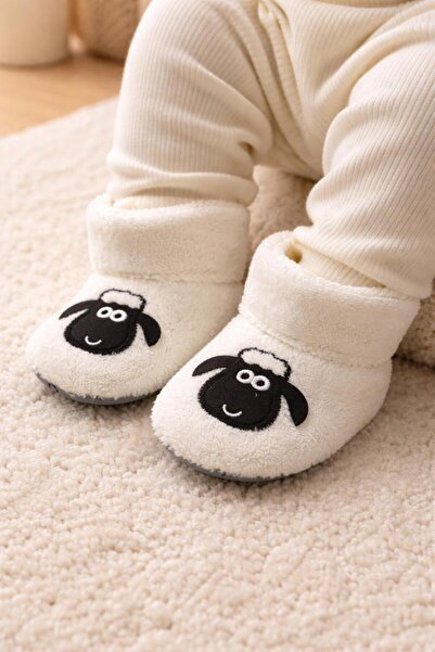 minissa baby kids Çocuk Ve Bebek Panduf, Ev Botu Sıcacık İç Kumaş Kaydırmaz T...