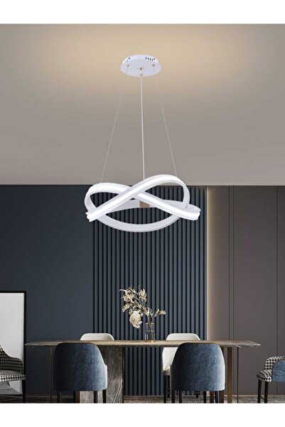 best power ثريا LED عصرية للسقف 6217 - 3 مستويات إضاءة - طاقة 140 واط - ارتفا...