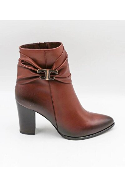 Venüs 2355809K Women's Genuine Leather Heeled Classic Boots