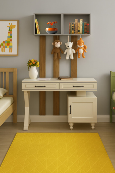 arionkids Alin Genç Odası Çalışma Masası | %100 MDF | Ağaç Ayaklar | REHAU Ka...