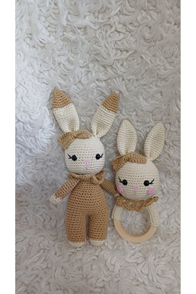 Deniz Hobi El örgüsü organik oyuncak uyku arkadaşı çıngırak