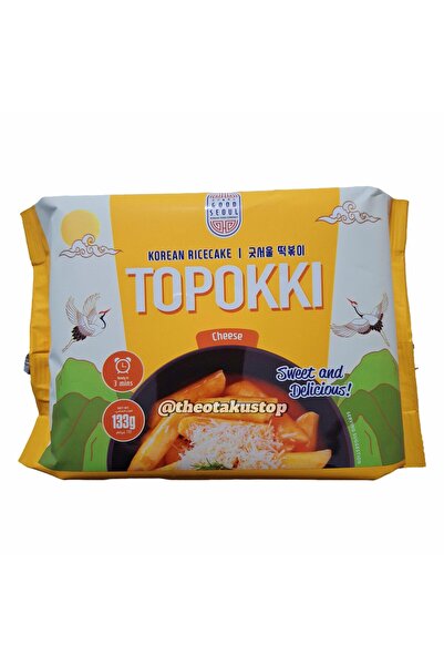 Good Seoul Topokki Cheese Rice Cake, 133 gm