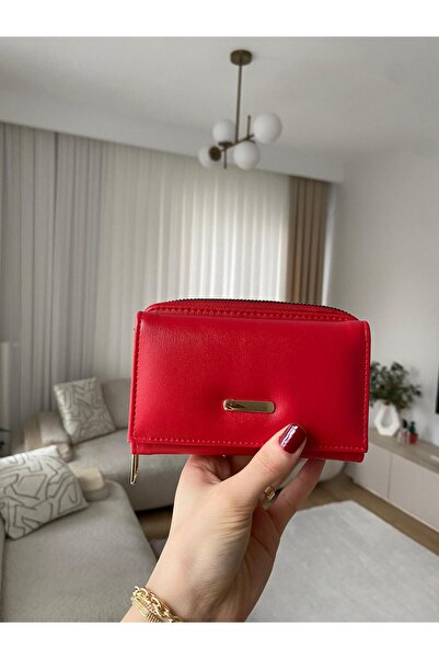 ÇANTA Cat Bag Women's Multi-Compartment Zippered Wallet