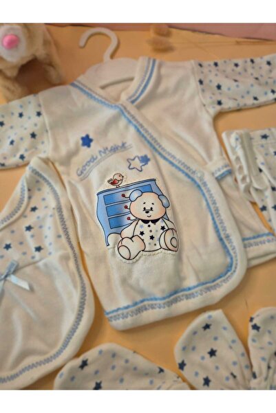 Hopipop Baby Hospital Release 5-Piece Zibin Set Newborn 5-Piece Zibin Set Pat...
