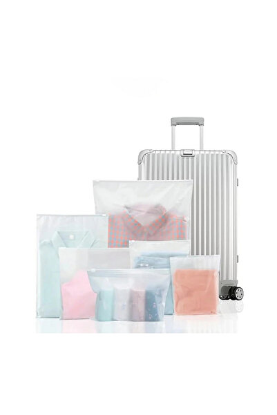 kargo poşetim 35 x 45 Cm Fermuarlı Buzlu Kargo Poşeti -130Mikron (10 Adet) Va...