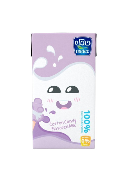 Nadec Cotton Candy Milk, 125 ml