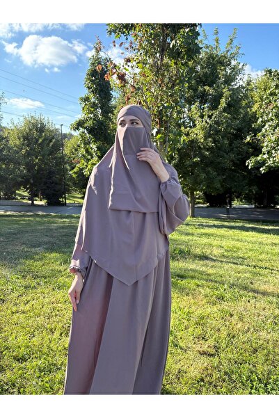 Fashion journey Ferace Souffle Hac Umre Acelya Set Ferace Souffle and Veil