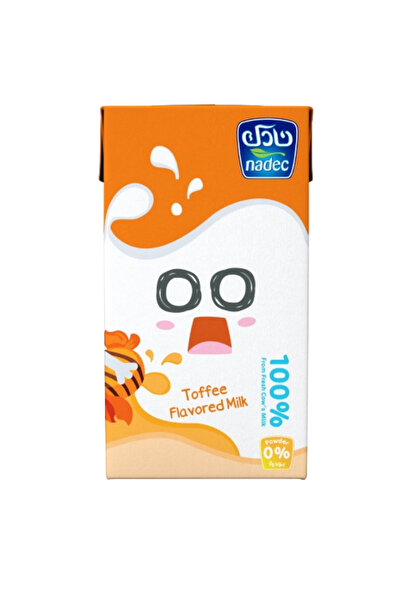Nadec Toffee Flavored Milk, 125 ml