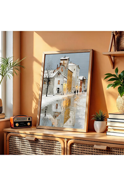 alphobitasarım Un peisaj atemporal, o profunzime inegalabilă – Pictură decora...