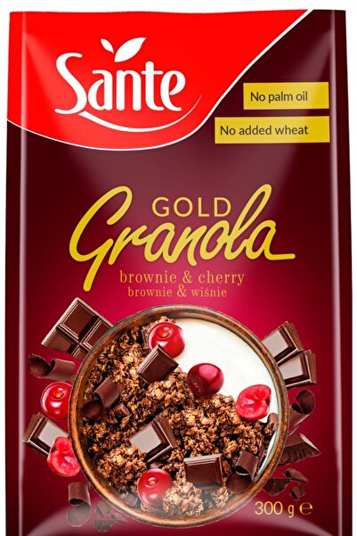 Sante Gold Granola Brownie Cherry, 300 gm