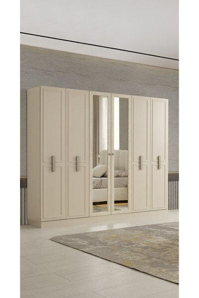 AYDINEV GALATA MDF 6 KAPILI DOLAP