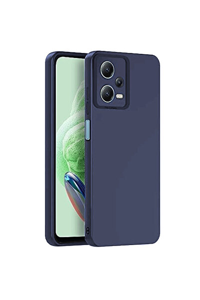 AKSEFİZZ Xiaomi Redmi Note 12 Pro 5G Uyumlu Kılıf Canlı Pastel Renkli Içi Kad...