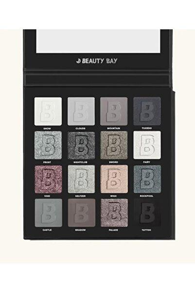 Beauty Beauty Bay 16-Color Eyeshadow Palette - Smoky