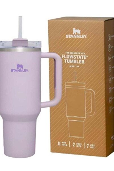 STANNLEY Quencher H2.0 FlowState Stainless Steel Vacuum Insulated Tumbler wit...
