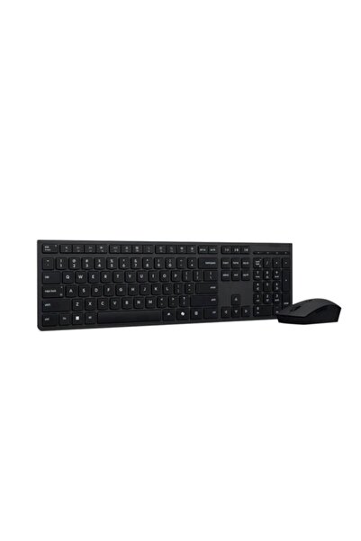 LENOVO Professional Wireless Rechargeable Combo Keyboard and Mouse-Arabic