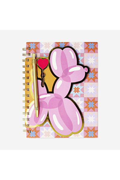 Flying Tiger Copenhagen Balon Köpek Desenli Spiralli Defter