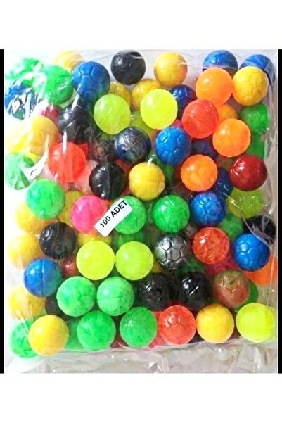 ARD Pazarlama 100 adet 32 mm Zıpzıp zıplayan top, makina topu, hediyelik, 1 a...