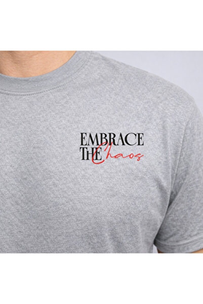 ArtYus Embrace the Chaos Printed Oversized T-Shirt