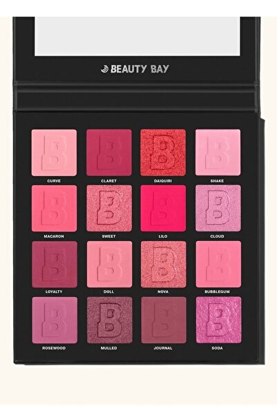 Beauty Beauty Bay 16-Color Eyeshadow Palette - Berries