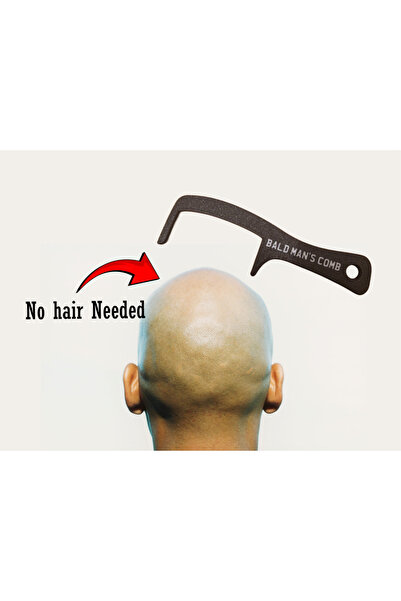 Goplast Premium Cadou amuzant, pieptene pentru bărbatul chel, cadou amuzant p...