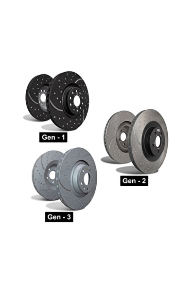 EBC Brakes Disc Frana Punte Fata Dodge Durango