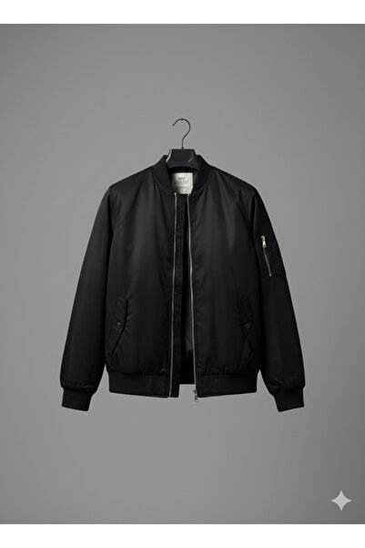 kastrioti سترة بومبر كبيرة الحجم