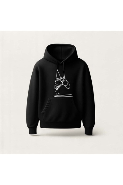 Ada Kostüm Tasarım Point Printed Hoodie Sweatshirt