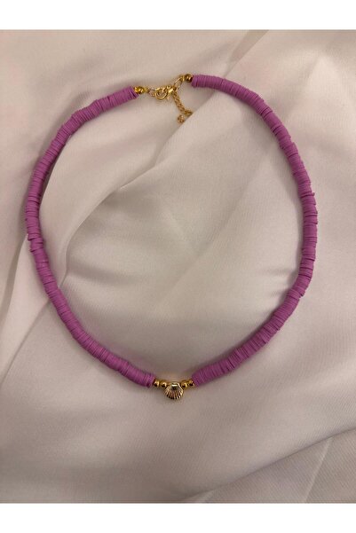 GIDI GIDI SHOP Fi̇mo bead women's necklace