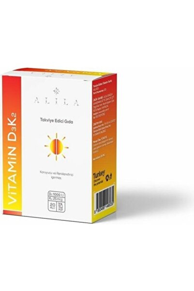 Alila Vitamin D3k2 20 ml