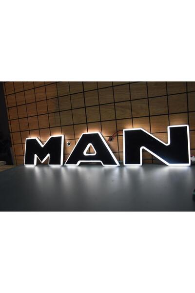 Man Illuminated Car Logo 110mm
