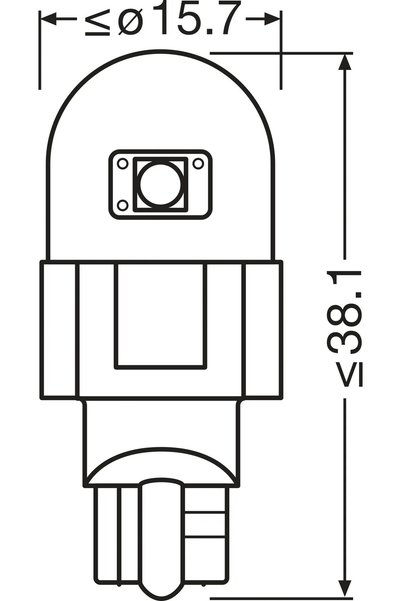Osram Bec, Lumini Interioare 921Drp-2Bl
