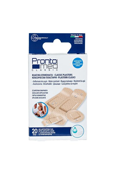 OEM Plasturi Clasici cu Tifon Antiseptic Diferite Marimi - 20buc