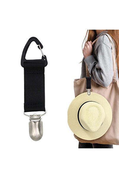 OEM Clips Negru pentru Geanta & Palarie 17cm