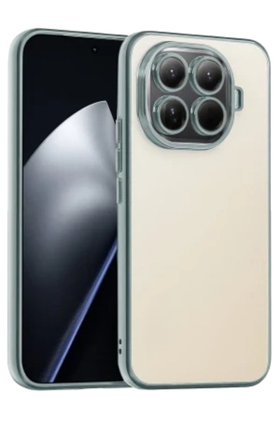 cepmoda حافظة هاتف Mİ '15T' مع حماية لعدسة الكاميرا، غطاء سيليكون بألوان ليزر...