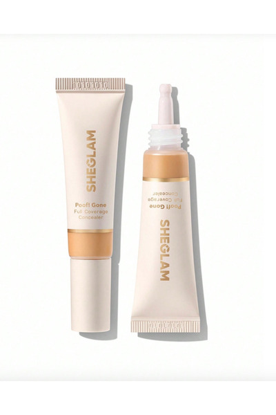 SHEGLAM Poof! Gone Full Coverage Concealer-Nude, Göz altı kapatıcı