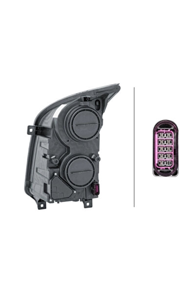 Hella Far Dreapta Vw Crafter 30-35 Bus/Crafter 30-50 Caroserie/Crafter 30-50 ...