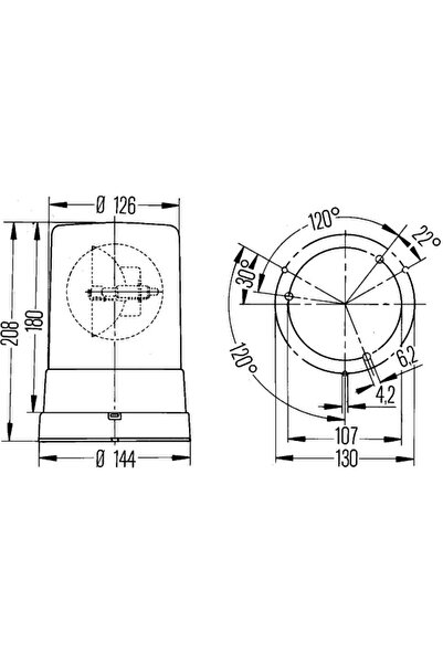 Hella Girofar 2Rl006295-111