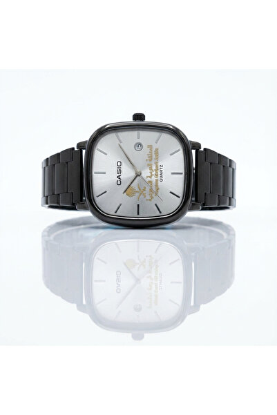 Casio Casio Saudi Arabia Watch, Black with Titanium | Men's