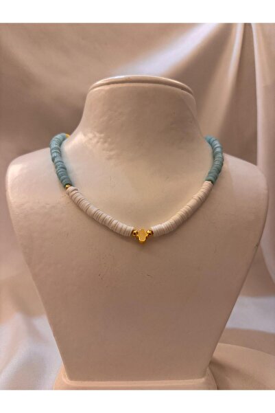 GIDI GIDI SHOP Fi̇mo bead women's necklace