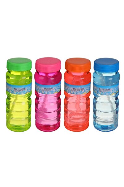 OEM Baloane de Sapun in Sticla Transparenta 4 Culori Neon - 118ml