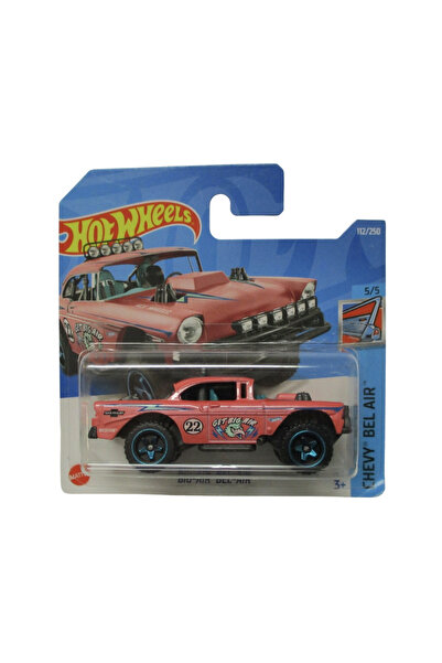HOT WHEELS Big-Air Bel-Air Diecast Car, Chevy BEL AIR 2022 Collection, Pink, ...