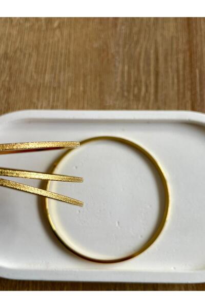 Sernura Aksesuar Simli Kumlu Ajda Bilezik