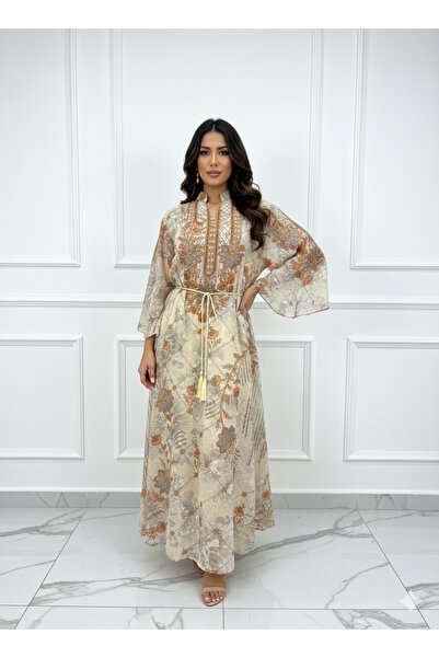 MQ Women's one-piece jalabiya adorned with crystals