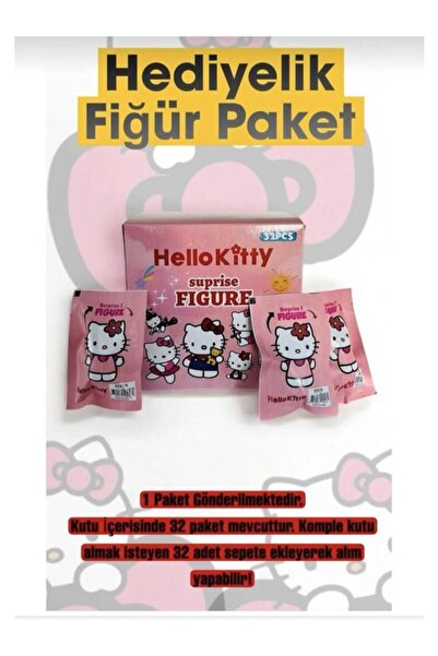 Time&Tech Hello Kitty Hediyelik Fiğür Paket 1 Adet