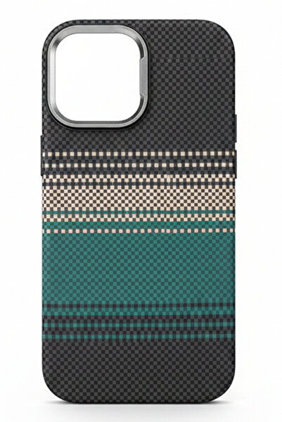 S-TOP Protective case for iPhone 17 Pro with a scratch-resistant fabric desig...