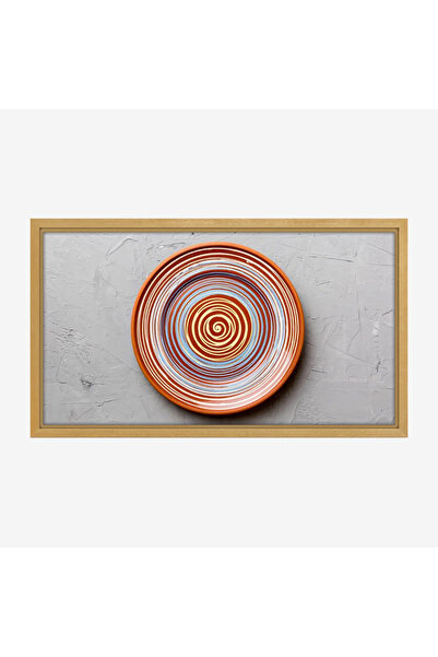 Tajridhome لوحة فنية - وعاء ملون - ألوان دافئة - مبهج - لوحات فنية مودرن - لو...