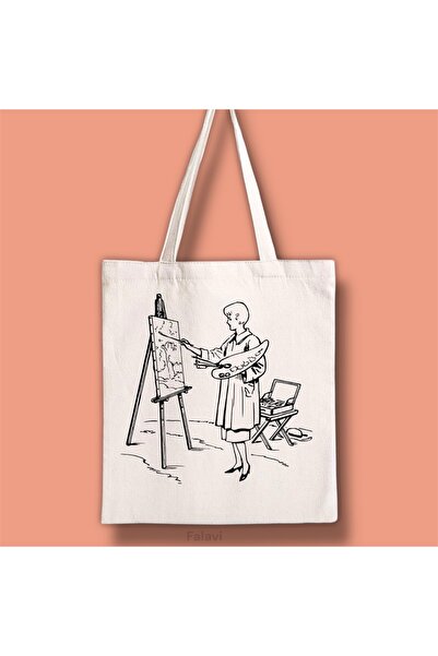 FALAVİ Painter Tote Bag