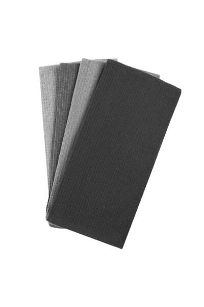 OEM Brown Anthracite Grey Towels 58x39cm - 4pcs