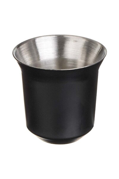 OEM Pahar de Inox Negru pentru Cafea Espresso 70ml