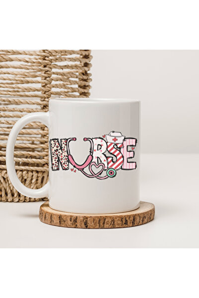 Er-Se Tasarım Special design nurse mug, gift mug for nurses, nurse mug.